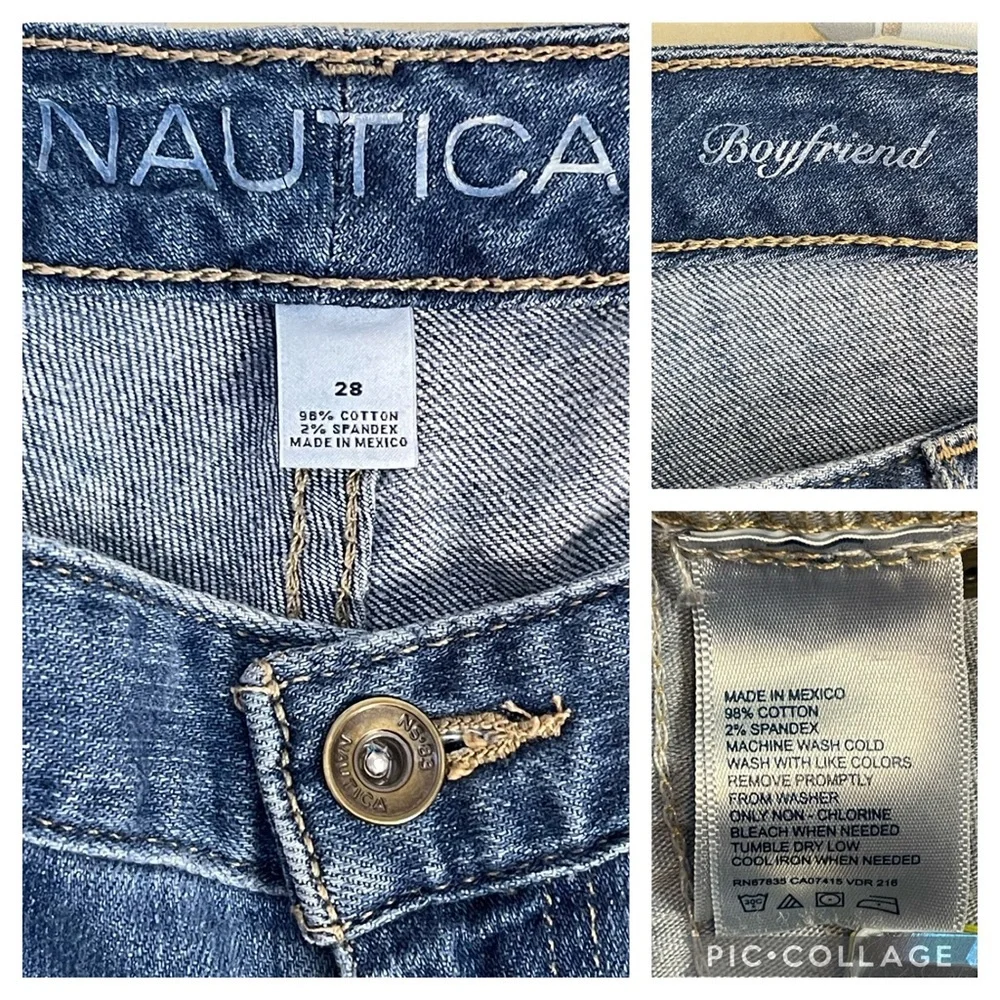 🔥 SALE NAUTICA Denim Jeans Boyfriend Jeans | Size 8